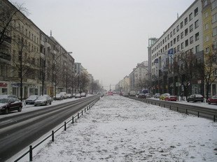 Winter in Berlin - Frankfurter Allee
