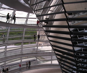 Die Kuppel vom Reichstag von innen